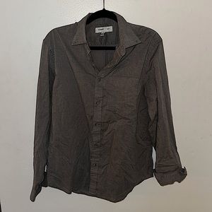 Men’s Old Navy, Gray, Slim Fit button down. Only worn twice!
